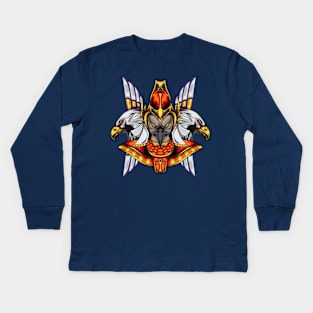 God of Ra 2.1 Kids Long Sleeve T-Shirt